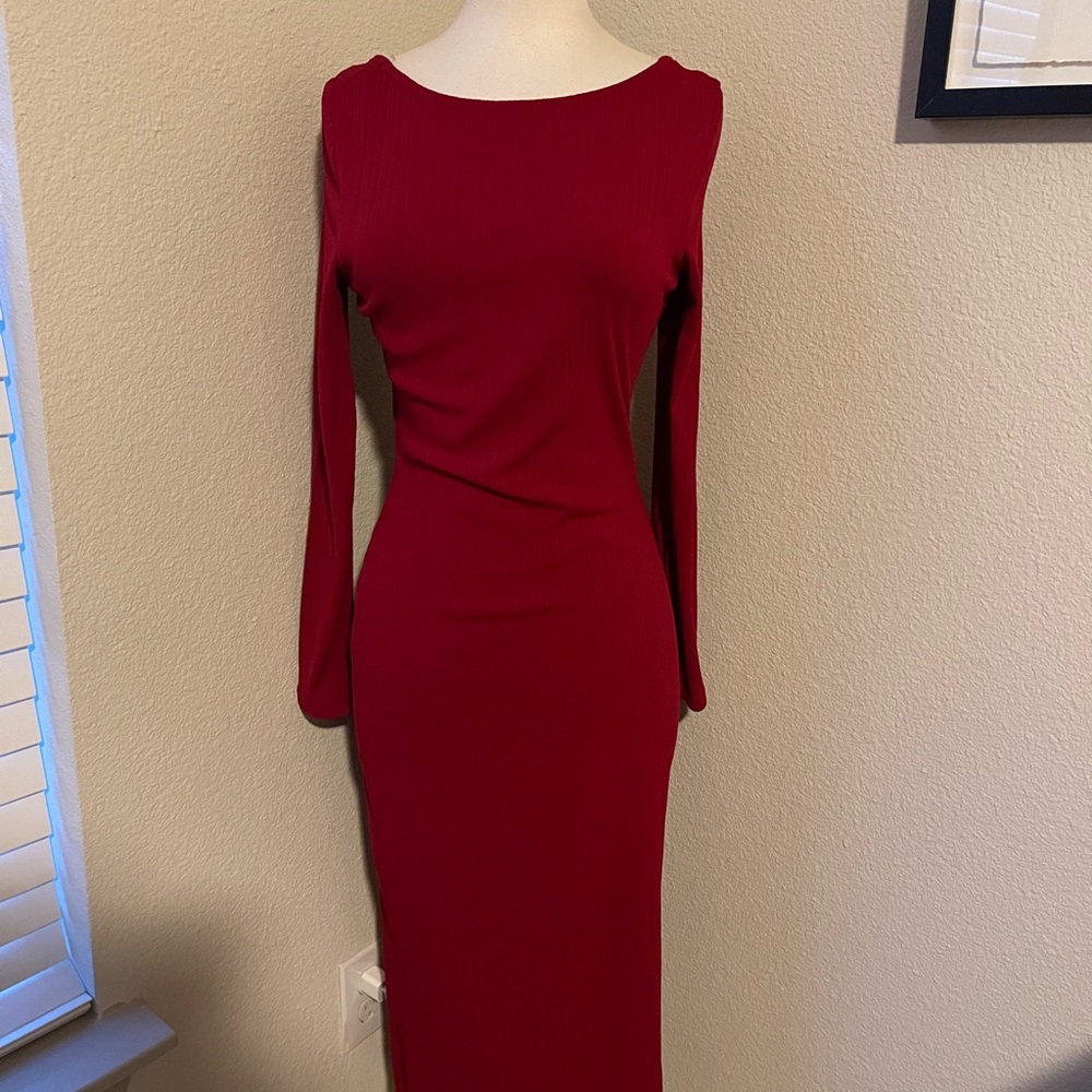 Red dress